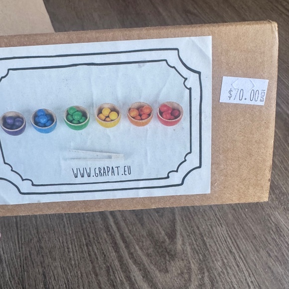 Grapat bowls and marbles - Picture 2 of 2